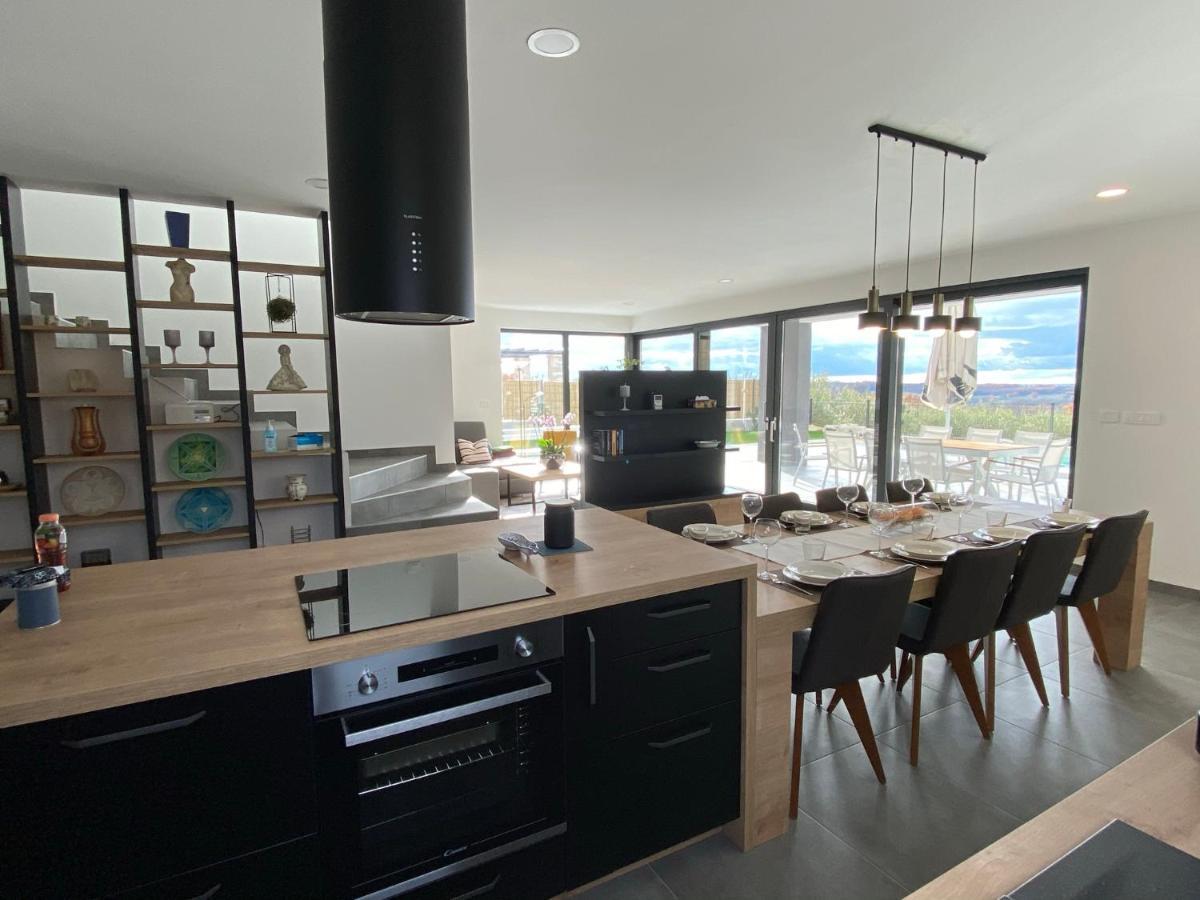 Villa Boiky - Private Pool And Amazing Sea View, Istria Materada 외부 사진