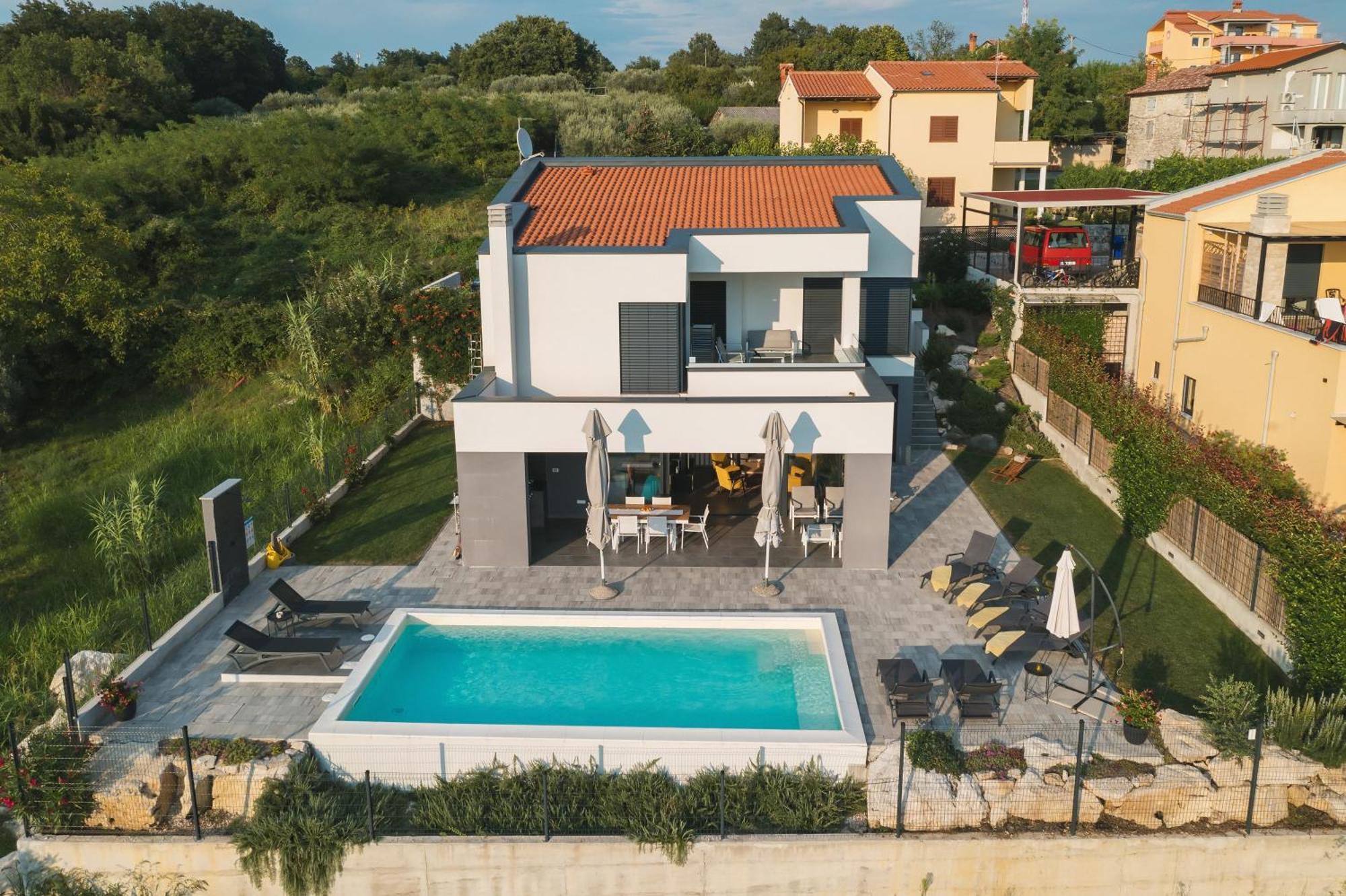 Villa Boiky - Private Pool And Amazing Sea View, Istria Materada 외부 사진