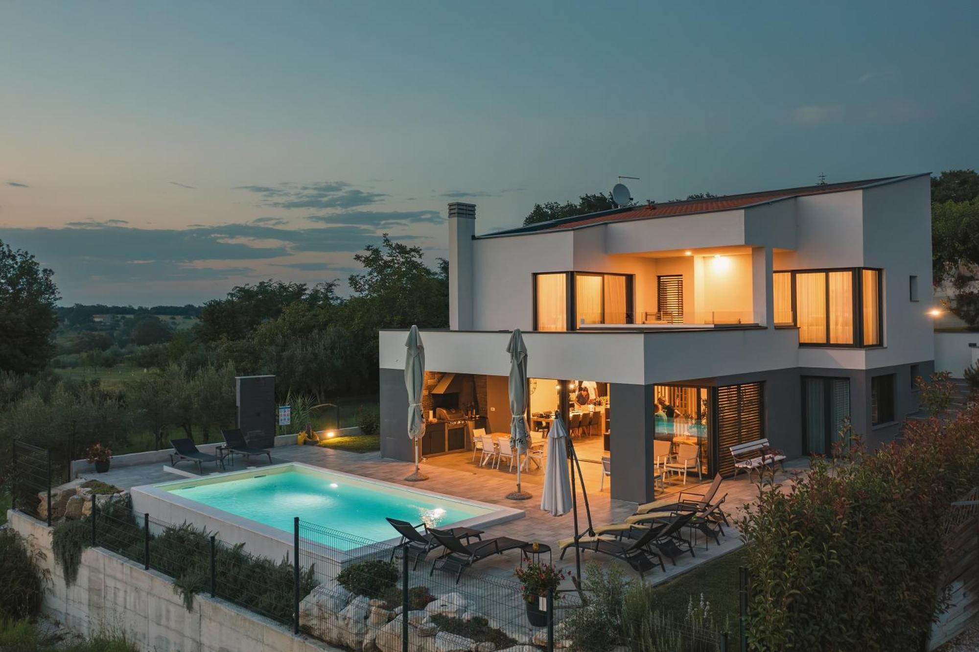 Villa Boiky - Private Pool And Amazing Sea View, Istria Materada 외부 사진