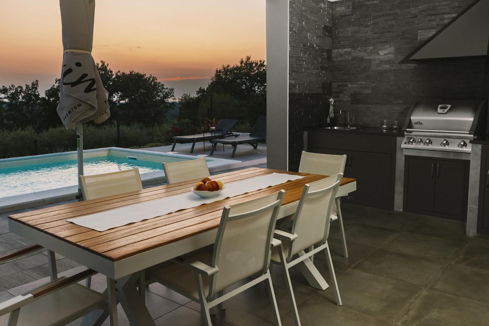Villa Boiky - Private Pool And Amazing Sea View, Istria Materada 외부 사진