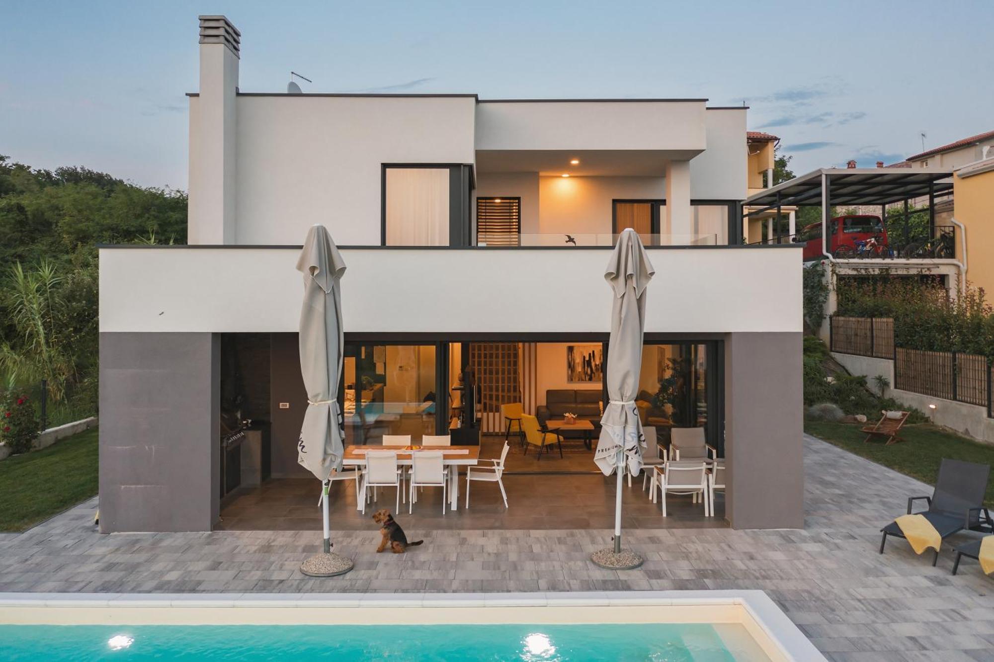 Villa Boiky - Private Pool And Amazing Sea View, Istria Materada 외부 사진