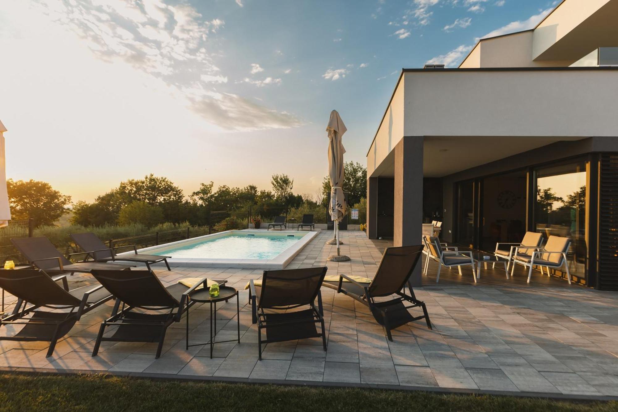 Villa Boiky - Private Pool And Amazing Sea View, Istria Materada 외부 사진